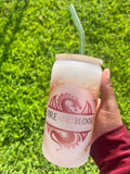 Blood and Fire Dragon Frosted Tumbler