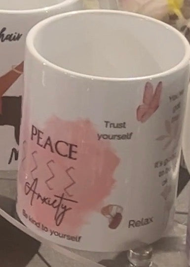 Peace Over Anxiety Mug