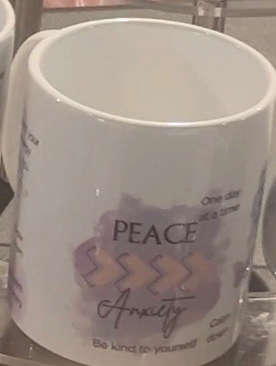 Peace Over Anxiety Mug