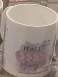 Peace Over Anxiety Mug
